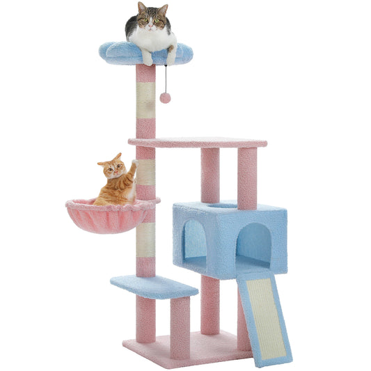 PAWZ Road Flower Cat Tree Multi Level Scratching Posts