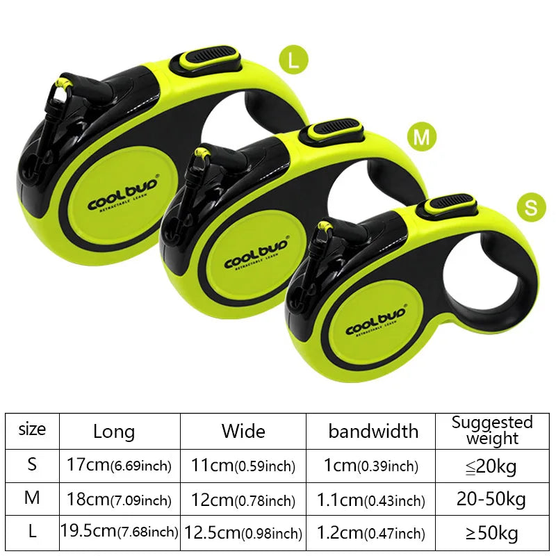 Guangdong Automatic Retractable Dog Leash Nylon Large And Medium Dogs