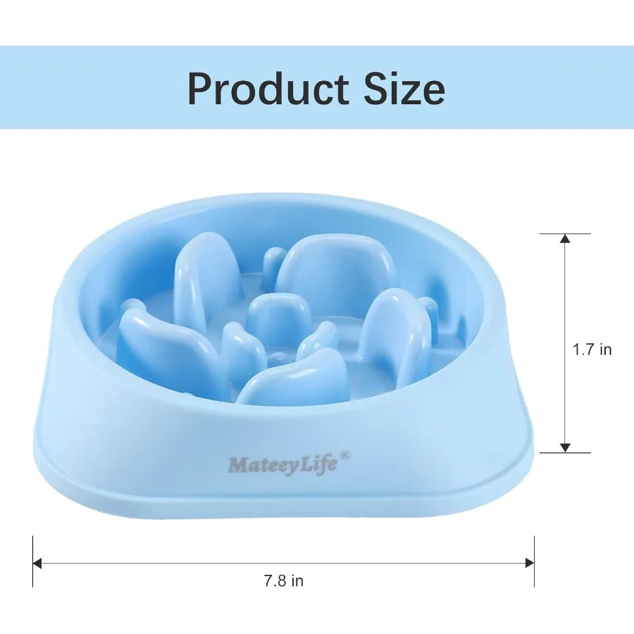 High-concerned AntiChoking Puzzle Dog Bowls With Maze