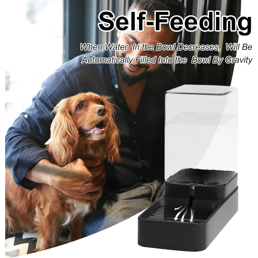 High-concerned Automatic Cat Feeder And Water Dispenser Set