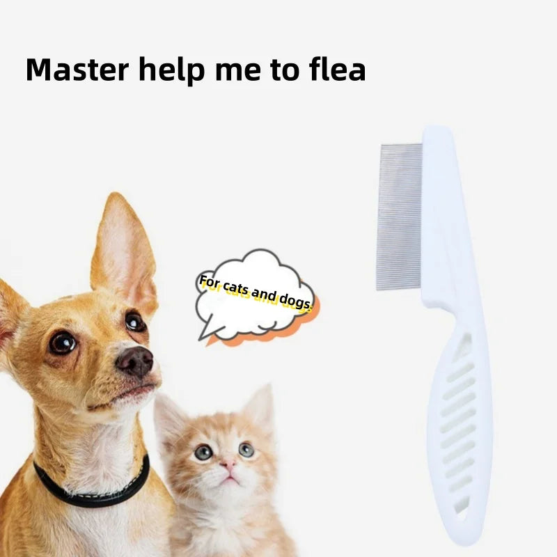 Booteely Flea Comb for Dogs and Cats Stainless Steel