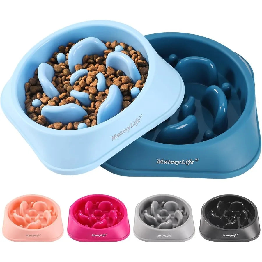 High-concerned AntiChoking Puzzle Dog Bowls With Maze