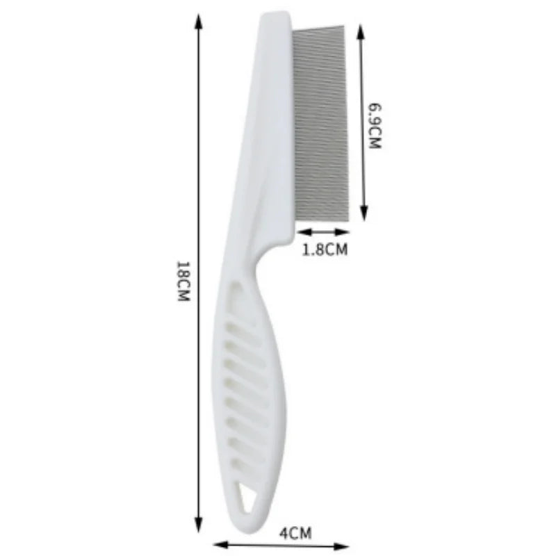 Booteely Flea Comb for Dogs and Cats Stainless Steel
