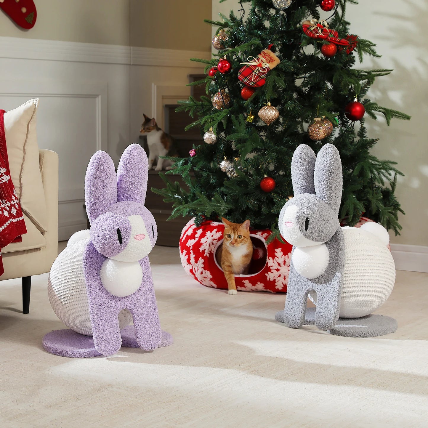 PAWZ Road Indoor Cat Scratching Post With Paper Rope