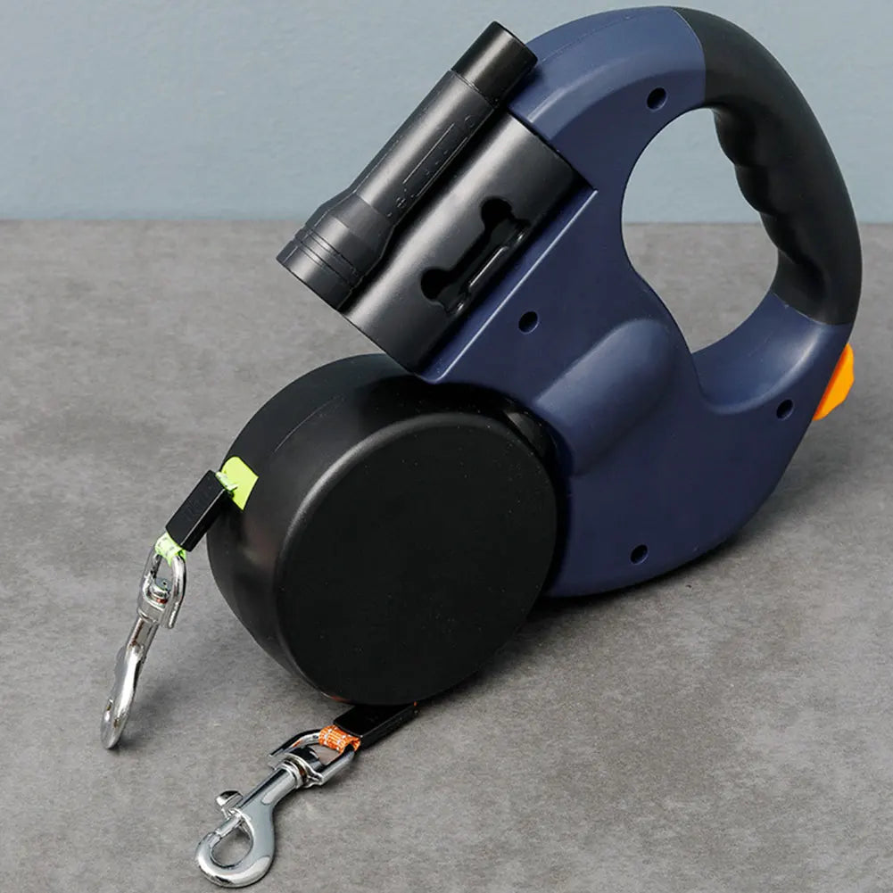 Alloet Double Headed Retractable Pet Leash for Dogs
