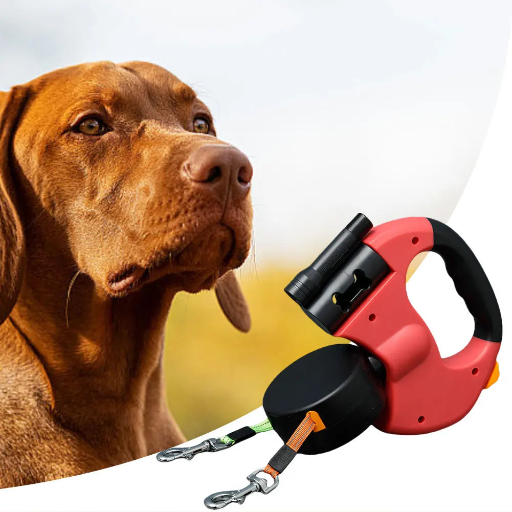 Alloet Double Headed Retractable Pet Leash for Dogs