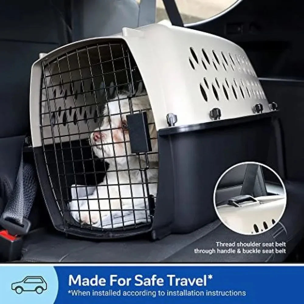 Hign-concerned Plastic Dog Kennel Airline Approved Portable Carrier