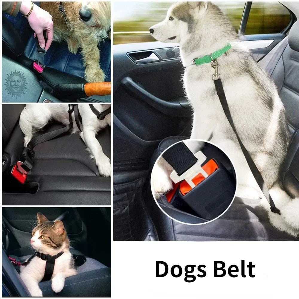 YTYINCN Adjustable Dog Car Seat Belt Harness for Pets
