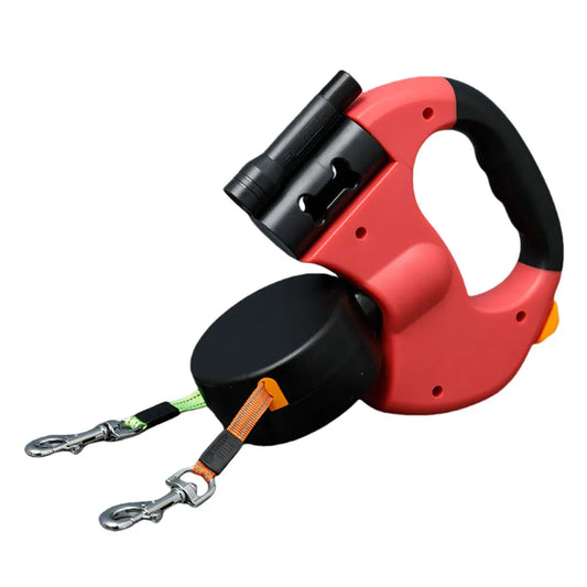 Alloet Double Headed Retractable Pet Leash for Dogs