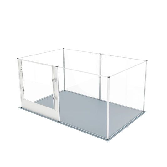 BINGOPAW Acrylic Dog Playpen Fence For Safe Pet Containment