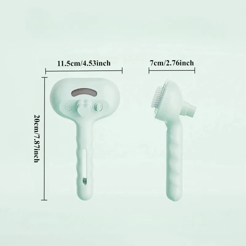 Choice Pet Comb Steam Massage Brush 3in1 USB Spray Brush