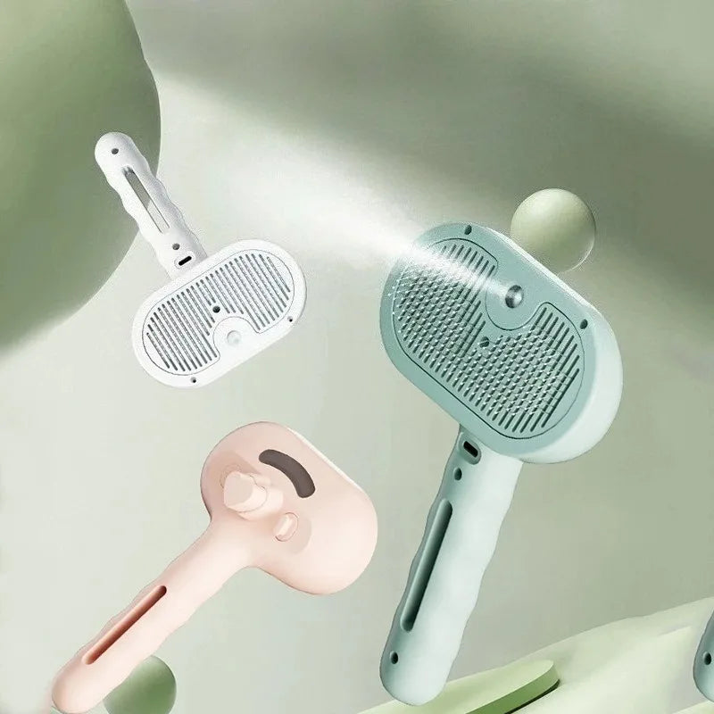 Choice Pet Comb Steam Massage Brush 3in1 USB Spray Brush