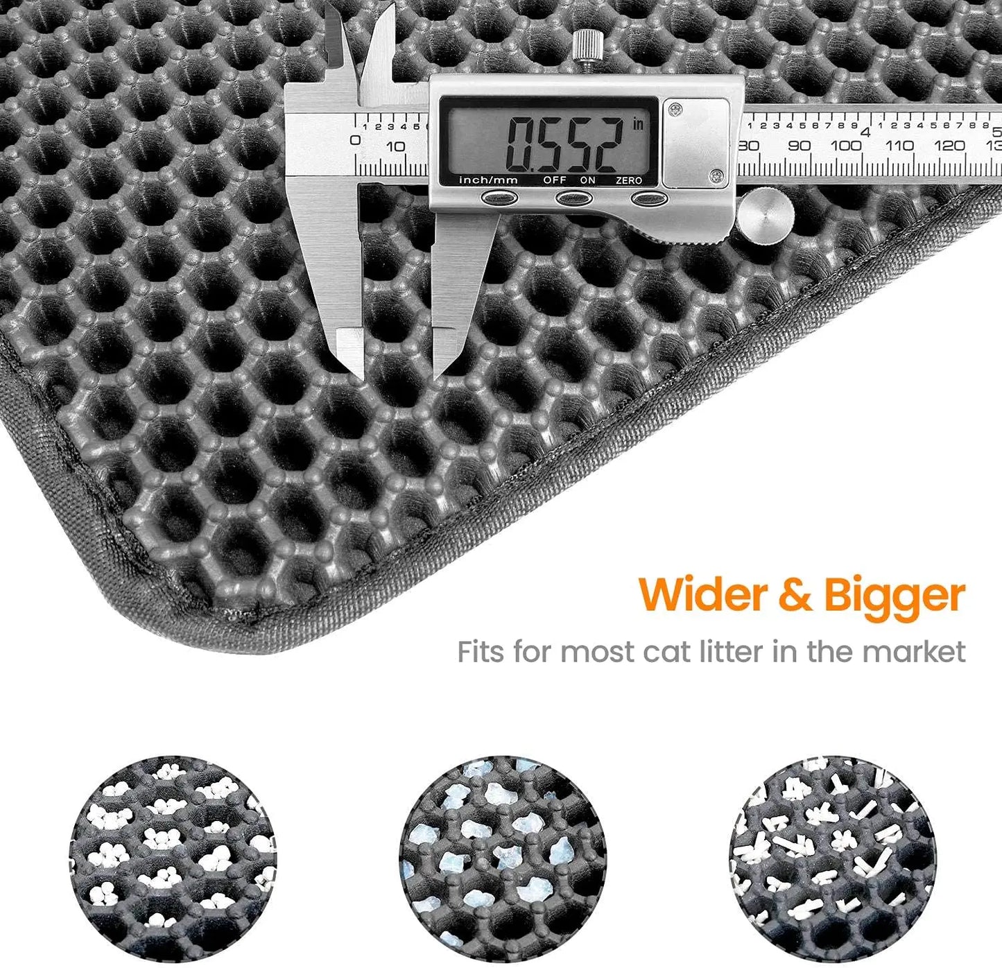 Cat Litter Mat Non Slip Double Layer Waterproof EVA