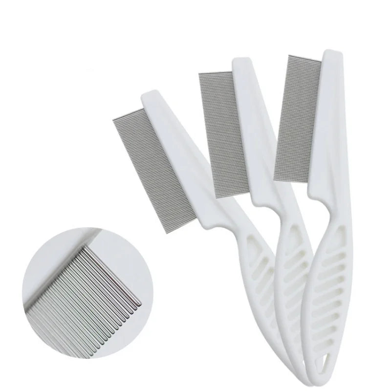 Booteely Flea Comb for Dogs and Cats Stainless Steel