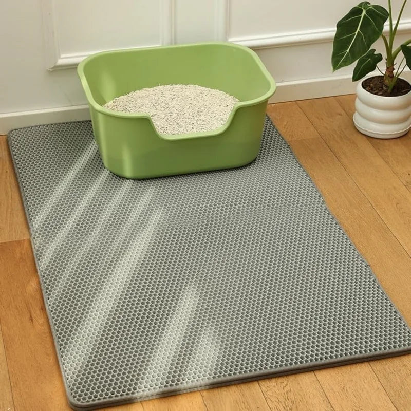 Cat Litter Mat Non Slip Double Layer Waterproof EVA