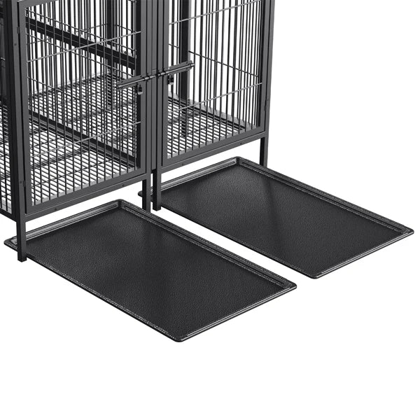 Borwarth Heavy Duty Dog Crate With Removable Divider Panel