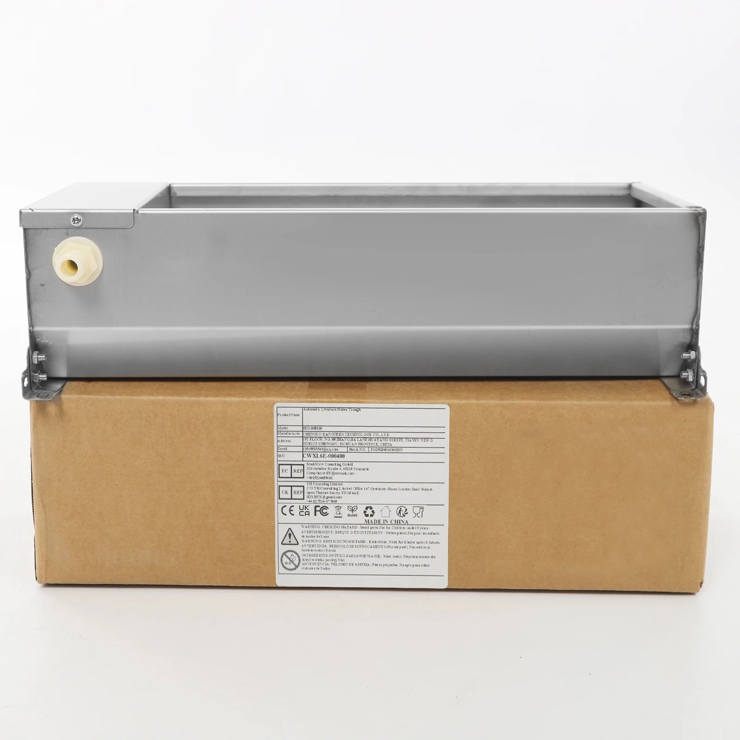 Automatic Livestock Water Tank With Float Valve Self Filling